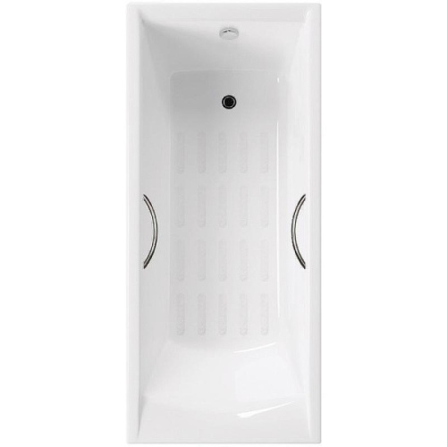 Ванна чугунная Delice Prestige DLR230623R-AS 180х80 см с ручками и антискользящим покрытием - фото 1