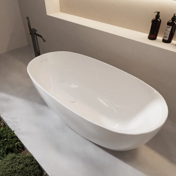 Акриловая ванна Vincea VBT-601-1700, 170 x 85 см, цвет белый - фото 3