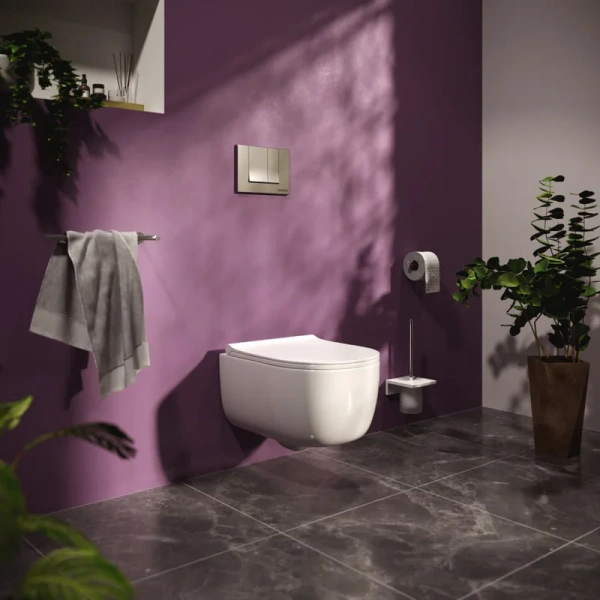 Клавиша смыва BERGES Novum S3 хром глянецевая, в наличии - фото 2