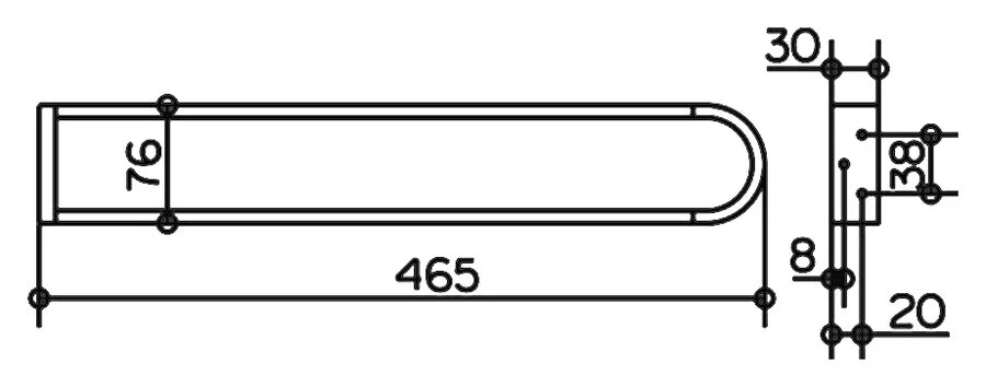 Полотенцедержатель для ванной Keuco Edition 300 30018 - фото 2