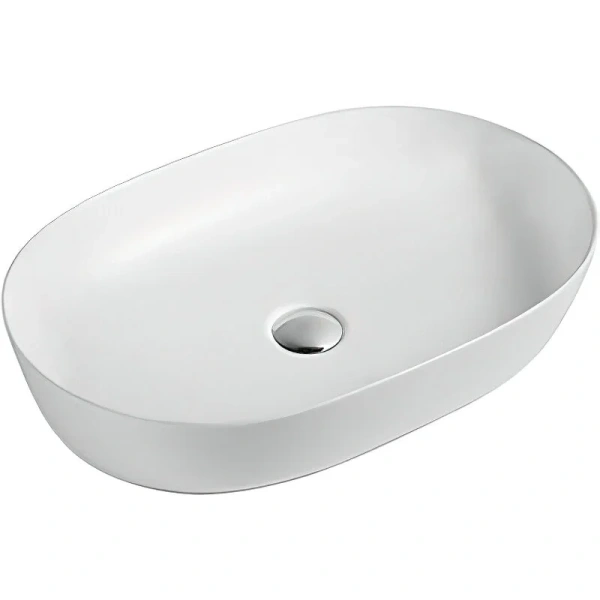 Раковина SantiLine 60 см белая матовая - фото 1