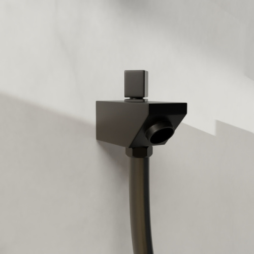Душевой комплект RGW Shower Panels SP-54B черный матовый, современные, hi-tech - фото 4