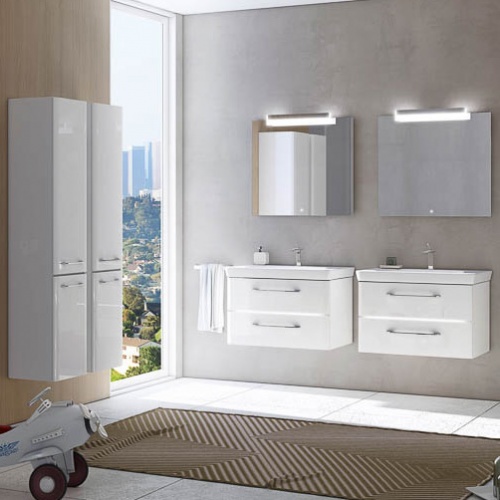 Мебель для ванной подвесная  Verona Moderna 80 - фото 1