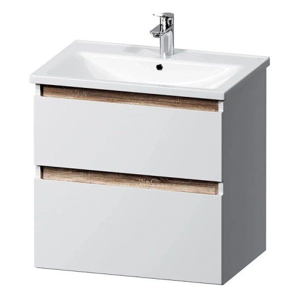 Тумба с раковиной подвесная Am.Pm X-Joy M85AFHX0652 65 см с двумя ящиками - фото 4