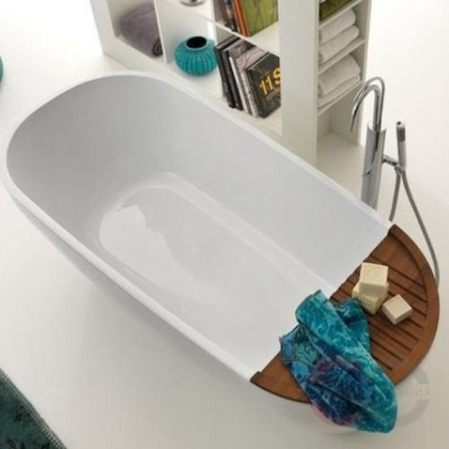 Ванна из минерального материала Pietraluce 170х70 Kerasan Aquatech, по запросу - фото 5