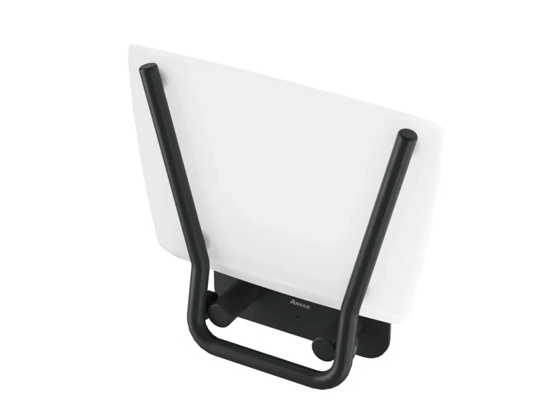 Сиденье для душа Ravak OVO белое/черное матовое index_3 - фото 7