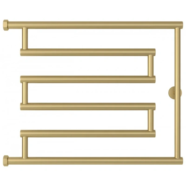 Полотенцесушитель водяной Сунержа High-Tech+ 65х50 см матовая шампань, другие - фото 3