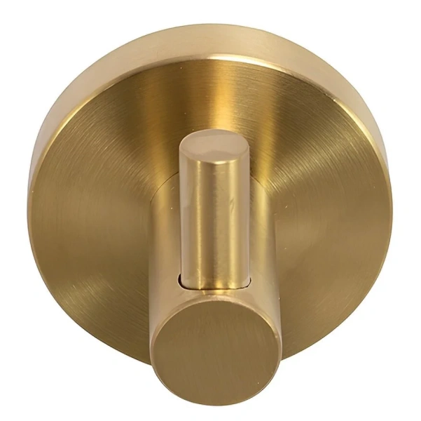 Крючок для ванной Cezares Relax брашированное золото - фото 3