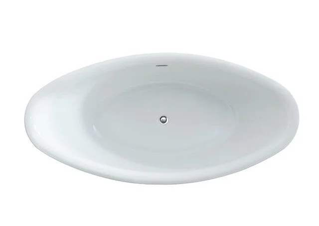 Ванна акриловая Bolu BL-157/180, 180 x 90 см, слив-перелив в комплекте, белый, овальные - фото 5