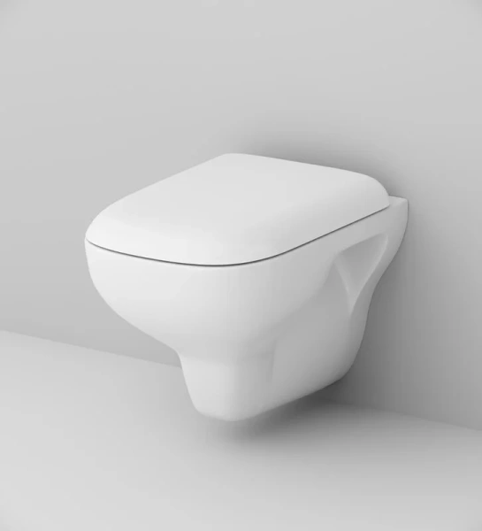 Унитаз подвесной AM.PM Like безободковый, с быстросъемным сиденьем - фото 1