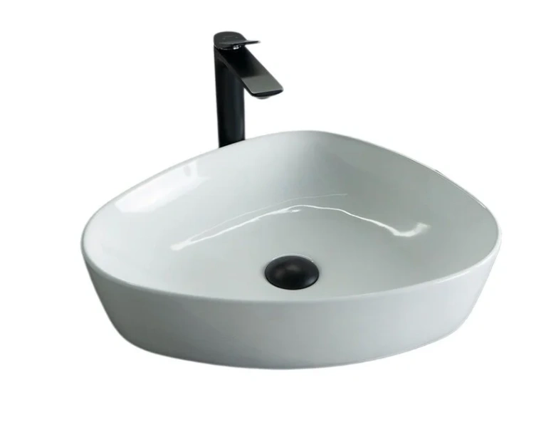 Раковина GID Creativo N9386 50 см белая - фото 1