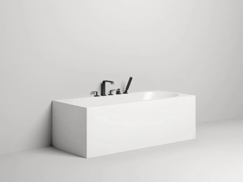 Ванна из искусственного камня Salini Fabia 180x80 см белая глянцевая, современныe, hi-tech - фото 3