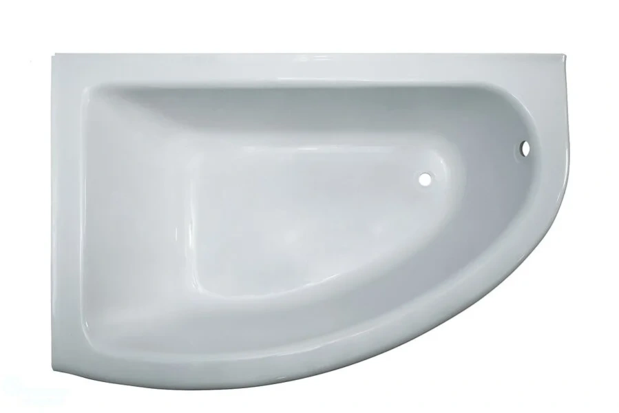 Ванна Marmo Bagno Альба, MB-BL170-110/MB-BR170-110, 170 х 110 см, искусственный камень, L/R, белая - фото 1
