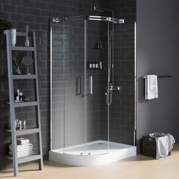 Душевой уголок Grossman Galaxy 120x90 см 2 места, асимметричные - фото 2