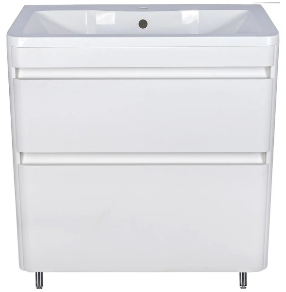 Тумба с раковиной напольная Style Line Атлантика СС-000006 80 см с ящиками