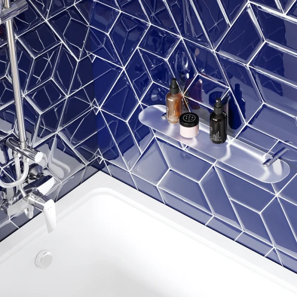 Полочка для ванной AM.PM X-Joy 50 см стеклянная - фото 3