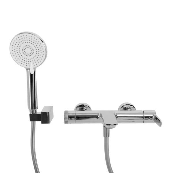 Смеситель для ванны Cezares Lux хром, настенные - фото 6