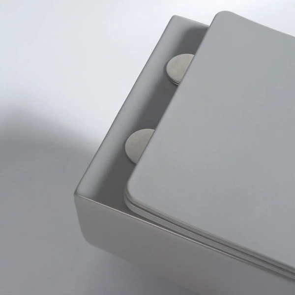 Унитаз подвесной Vincea Evo серый матовый, фарфор, керамика - фото 8