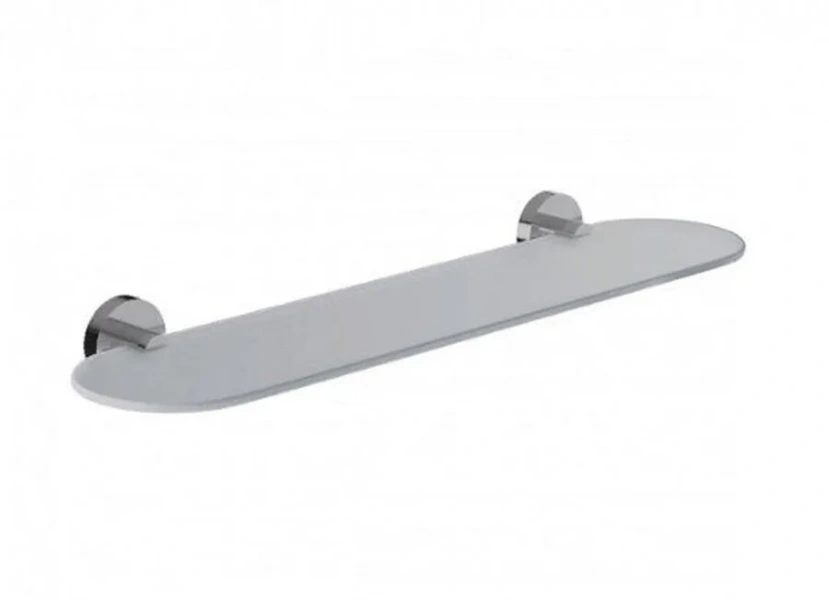 Полочка для ванной IDDIS Sena матовое стекло - фото 1