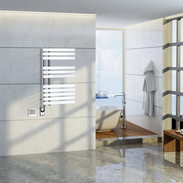 Полотенцесушитель электрический Boheme Venturo 50x80 см хром - фото 3