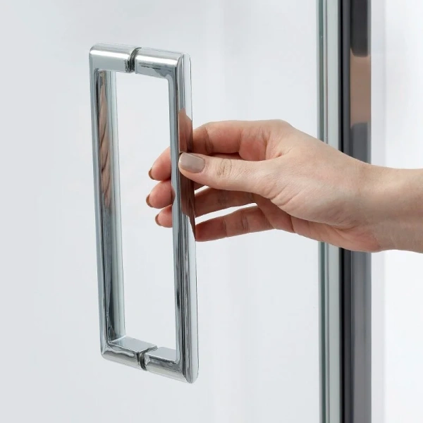 Душевая дверь WasserKRAFT Weser 90 см профиль хром, по запросу - фото 8