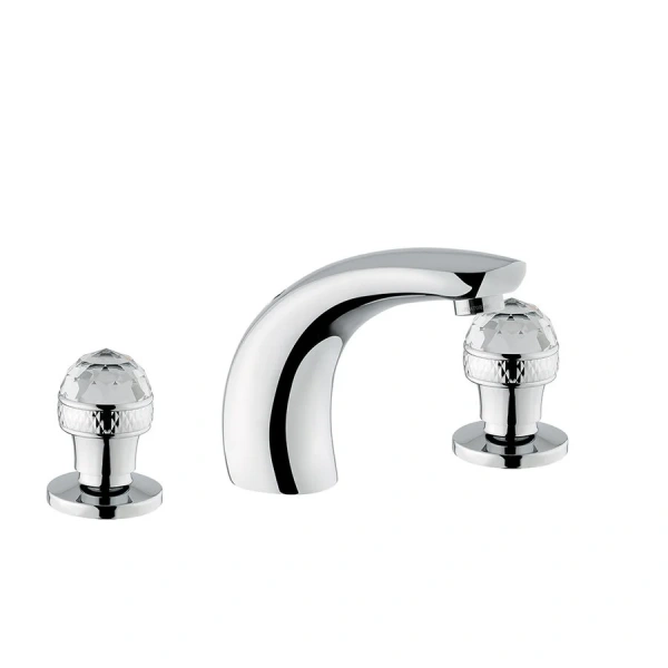 Смеситель для раковины Migliore Axo Swarovski с защитой от обратного потока - фото 1