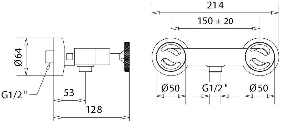 Смеситель для душа Migliore Reversa золото - фото 2