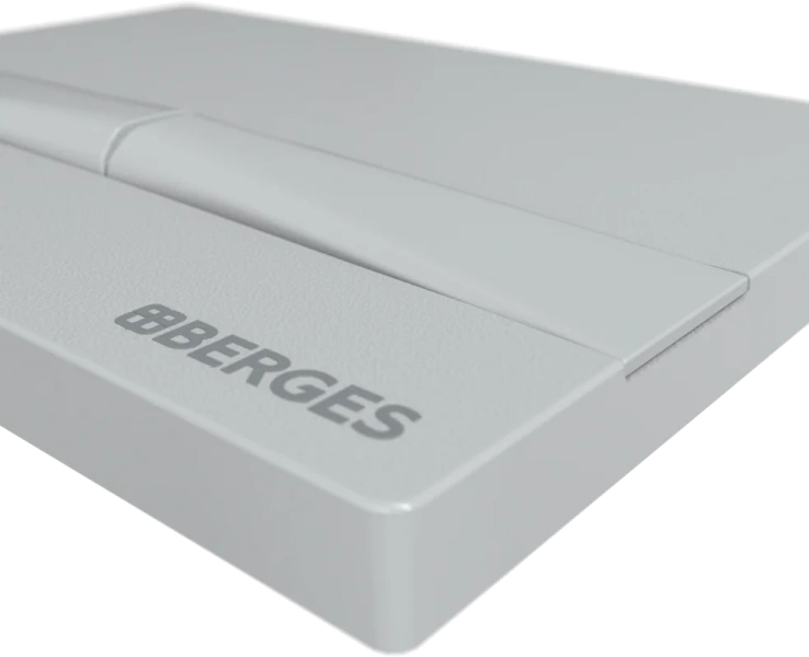 Клавиша смыва Berges Novum F4 Soft Touch белая index_1 - фото 7