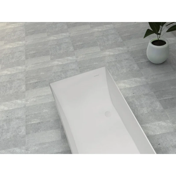 Ванна из искусственного камня Abber Stein 160х70 см белая матовая, 160x70 см - фото 4