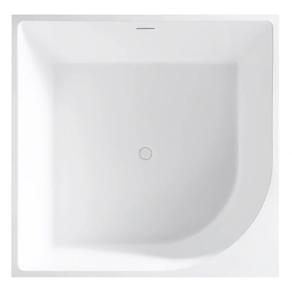 Акриловая ванна Abber 140х140 см квадратная - фото 1