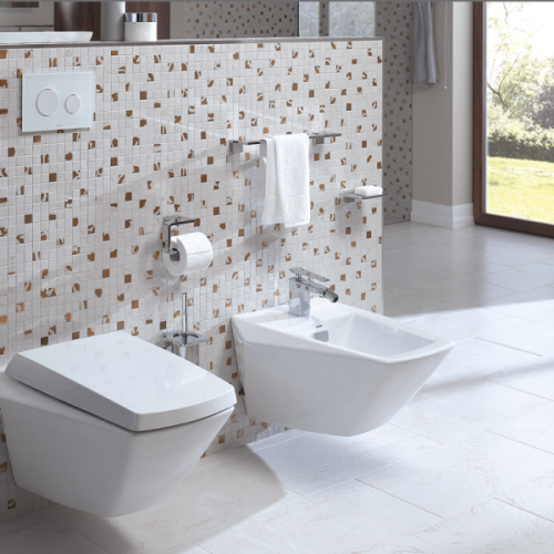 Биде подвесное TOTO JEWELHEX BT682V1#XW - фото 2