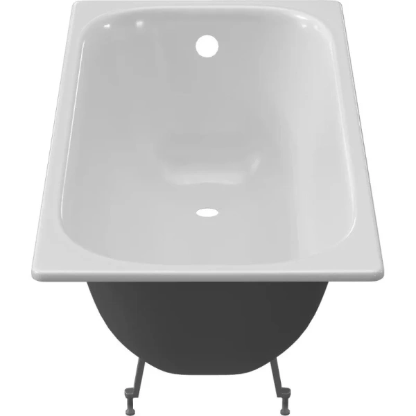 Чугунная ванна Diwo Кострома, 150 x 70 см, с ножками, цвет белый, DK0006/D0017, в наличии - фото 10