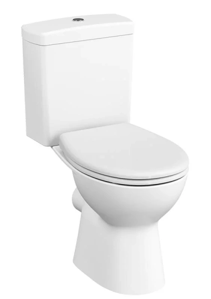 Унитаз компакт VitrA S10 безободковый - фото 1