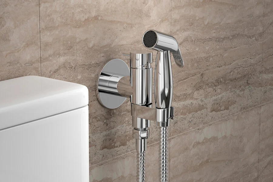 Смеситель с гигиеническим душем Bravat Eler D9137CP-RUS - фото 4