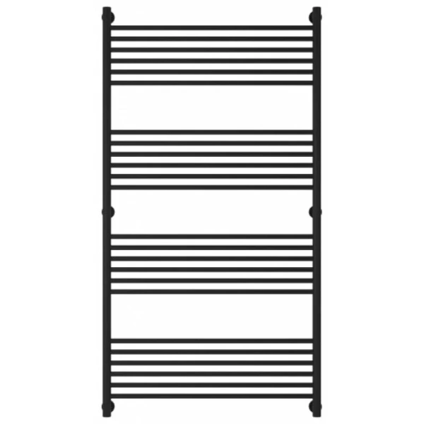 Полотенцесушитель водяной Сунержа Богема+ 80х150 см черный матовый, черный - фото 3