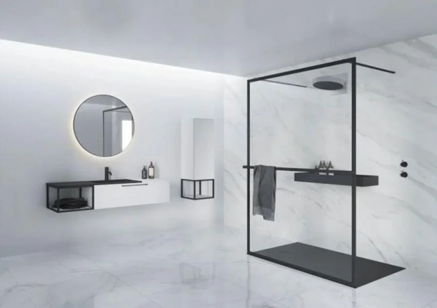 Душевая перегородка Riho Lucid GD401 90 см - фото 3