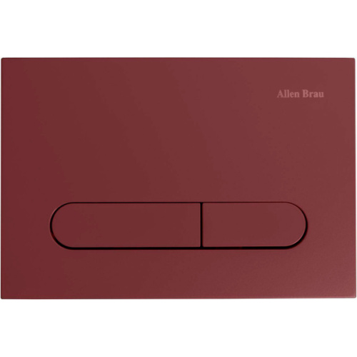 Клавиша смыва Allen Brau бордо - фото 1