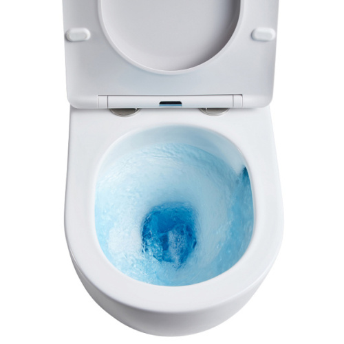 Унитаз подвесной Azario Grado безободковый, в наличии - фото 9