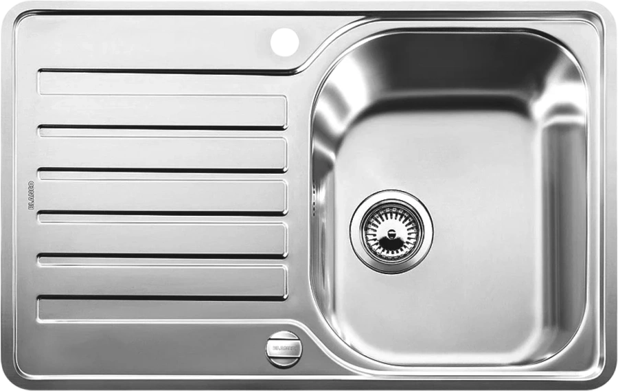 Мойка для кухни Blanco Lantos 45 S-IF Compact 77 см с крылом - фото 1