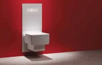 Верхняя стеклянная панель с сенсорным блоком управления, цвет белый, Tece TECElux 9650002, для унитаза index_1 - фото 5