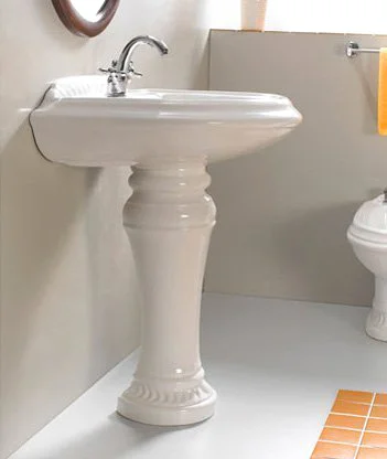 Пьедестал для раковины Cezares King Palace белый - фото 2