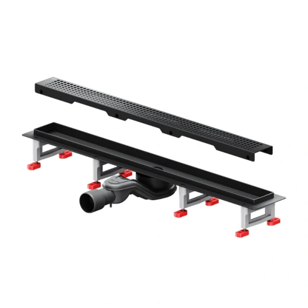 Душевой лоток Am.Pm MasterFlow 70 см черный матовый, черые - фото 3