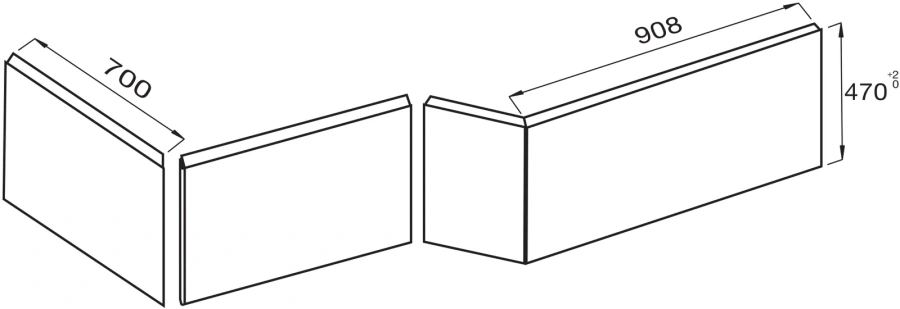 Передняя панель для ванны Jacob Delafon Bain Douche Neo алюминиевая index_2 - фото 5