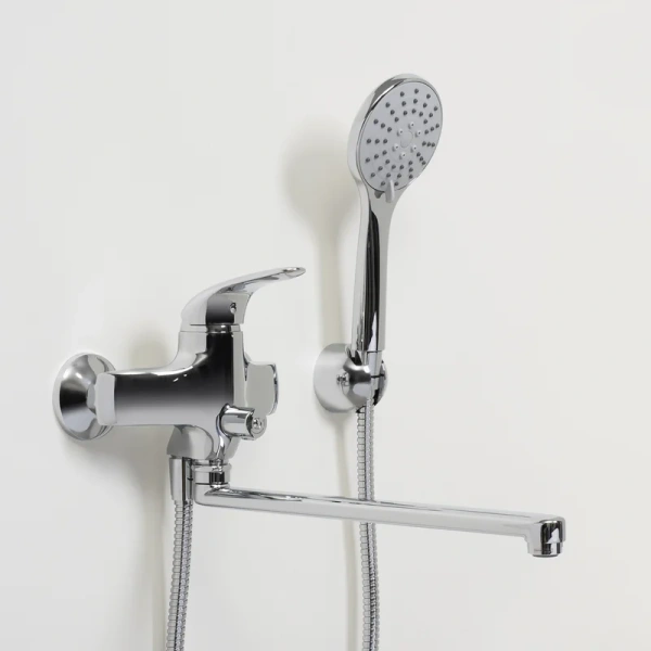 Смеситель для ванны WasserKRAFT Rossel с длинным изливом, однорычажные, двухрычажные - фото 8