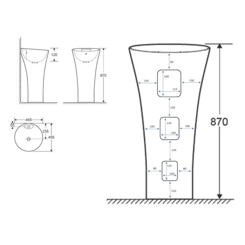 Схема, из санфарфора - фото 7