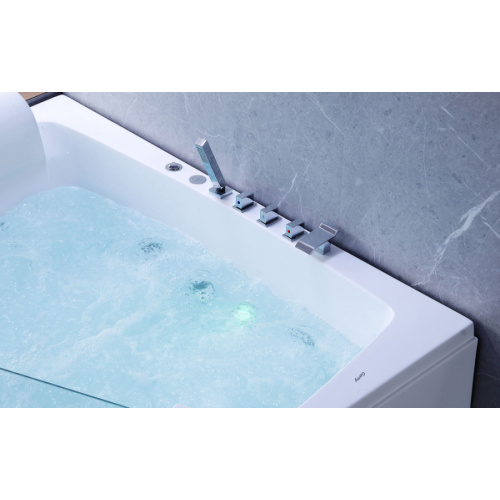 Ванна акриловая Gemy 170x130 см левосторонняя, угловые, приставные - фото 6