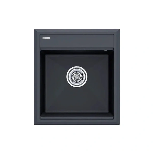 Мойка для кухни Paulmark Stepia 46 см антрацит - фото 1