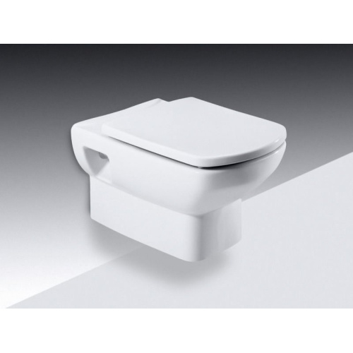 Унитаз подвесной Roca Dama Senso белый - фото 4