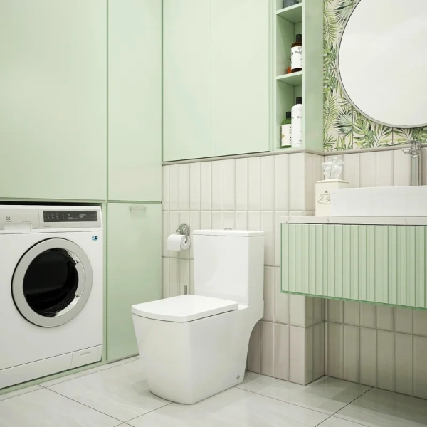 Унитаз компакт Lavinia Boho Aveo безободковый - фото 4