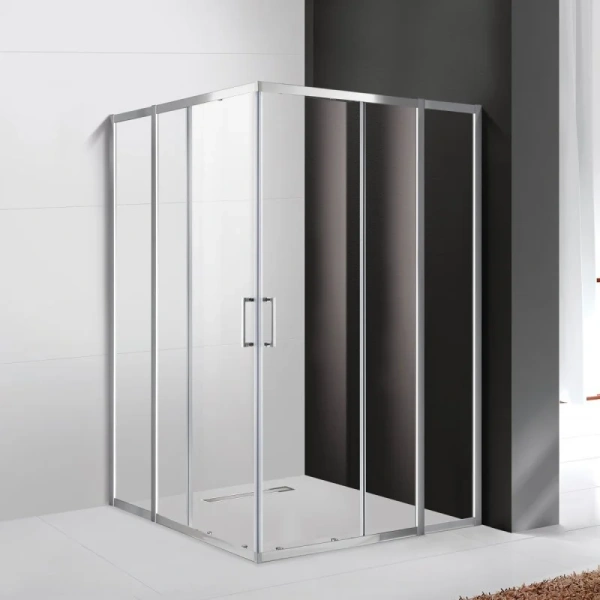 Душевой уголок Cezares Molveno 100х100 см прозрачное стекло - фото 1